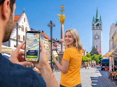 Selbstgeführte digitale Schnitzeljagd in Straubing