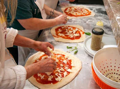 Pizza-Kochkurs in Taormina