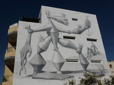 Puerto de la Cruz self-guided street art puzzle adventure