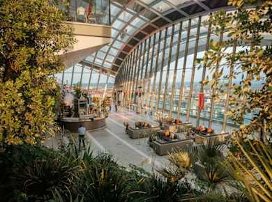 London Sky Garden early access ticket and breakfast treat