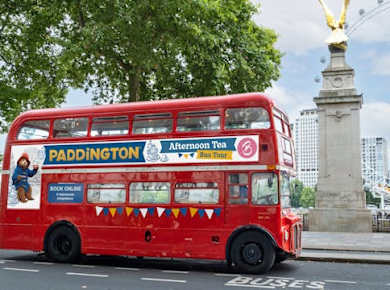 Paddington afternoon tea sightseeing tour in London