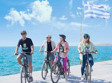 Athens coastal bike tour