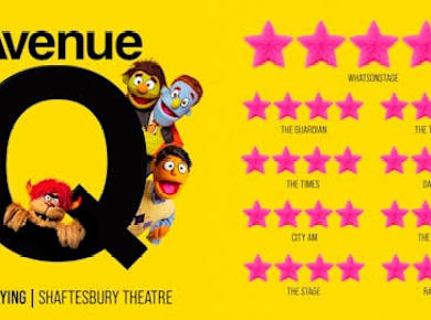 Avenue Q the musical in London admission ticket