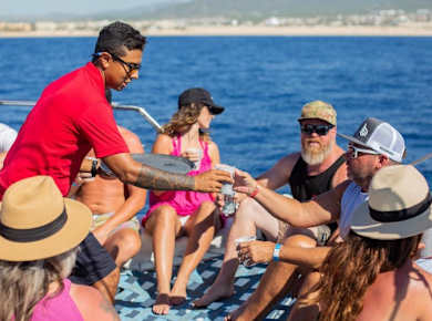 Los Cabos sailing and snorkel tour with glass factory visit