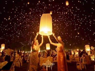 Lanna Sky Lantern Festival Chiang Mai Eintrittskarte