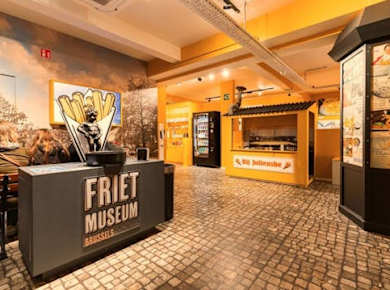 Frietmuseum Brussels admission ticket with audio guide