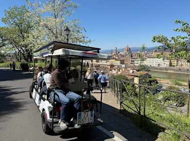 Florenz unterstreicht Golfwagenerlebnis mit Audioguide