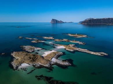 Tour zum Kvaløya und Sommarøy Fjord ab Tromsø mit Mittagessen