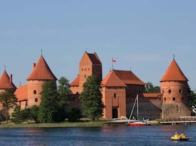 Halbtägiger Ausflug von Vilnius zur Burg auf der Insel Trakai mit eSIM