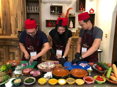 Workshop zur authentischen marokkanischen Küche in der Medina Mall