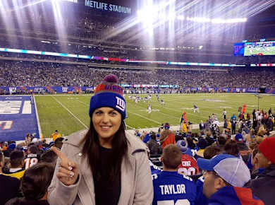 Eintrittskarten für das Footballspiel der New York Giants im Metlife Stadium