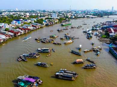 Zweitägiger privater Transfer von Ho-Chi-Minh-Stadt nach My Tho und Can Tho