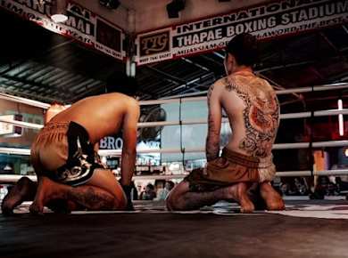 Live-Muay-Thai-Kämpfe in Chiang Mai