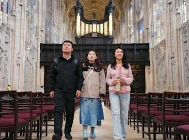 Geführter Rundgang mit Tourguide durch Cambridge