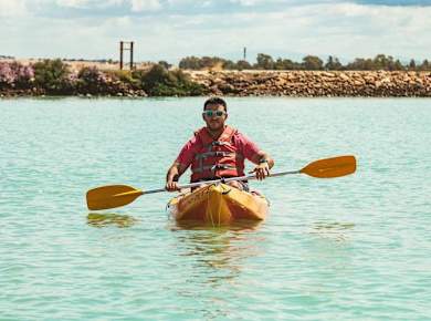 Sancti Petri kayak and paddleboard rentals near Cadiz