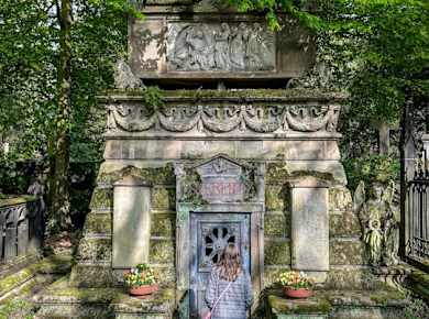 Tourguide über den Melaten-Friedhof