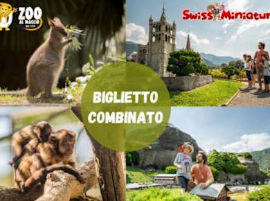 Kombiticket für den Zoo al Maglio und Swissminiatur
