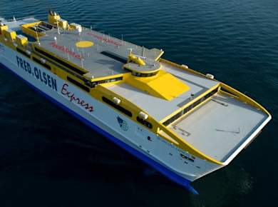 Return Ferry Ticket with Fred Olsen to Gran Canaria