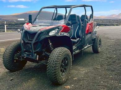 Lanzarote three-hours buggy tour without transfer
