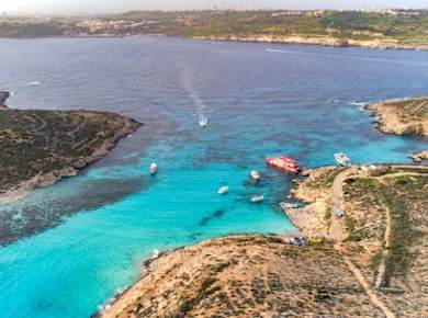 Tagesausflug „City Sightseeing Gozo und Blue Lagoon“