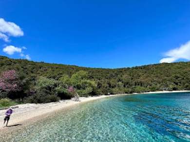 Corfu Blue Caves cruise with swim stops, lunch and optional transfers