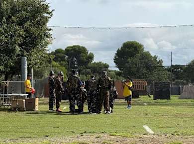 Paintball-Erlebnis im Saltapark