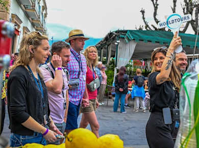 Landausflug nach Sorrent, Positano und Amalfi ab Salerno