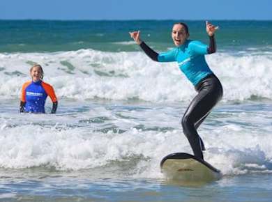 Surfkurs für Anfänger am Strand von Torquay