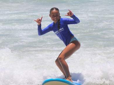 Surfkurs für Anfänger bei Surfers Paradise