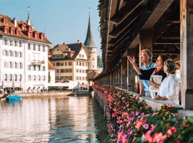 Geführter Rundgang mit Tourguide durch Luzern