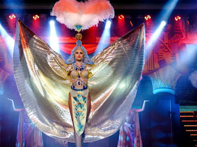 Benidorm Palace variety show with transport