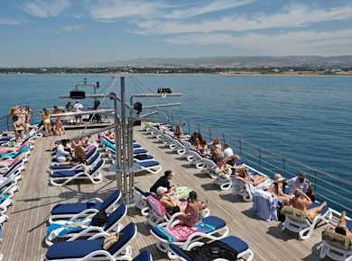 Paphos Ocean Vision Night Cruise with Show & Transport