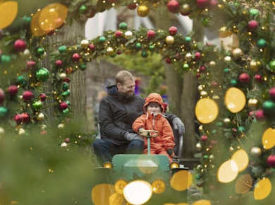 Weihnachts-Eintrittskarte für die Tivoli-Gärten und optionaler Fahrpass
