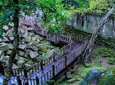 2-tägige Tour zu den Tempeln Angkor Wat und Beng Mealea ab Siem Reap