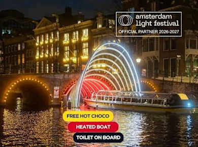 Amsterdam Light Festival Grachtenfahrt