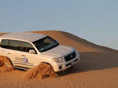 Abu Dhabi desert safari and dinner-0