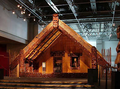 Versammlungshaus der Maori