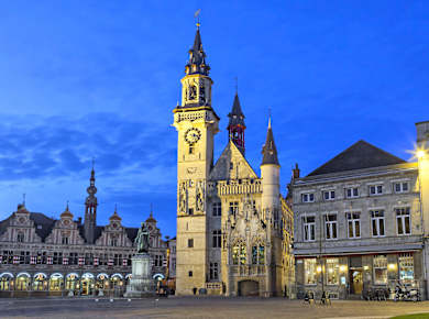 Aalst, Schöffenhaus mit Belfried