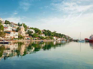 Adalar, Burgazada, Prinzeninsel im Marmarameer bei Istanbul