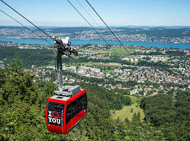 Adliswil, Luftseilbahn Adliswil-Felsenegg