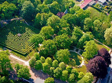 Raguhn-Jeßnitz, OT Altjeßnitz, Irrgarten Altjeßnitz