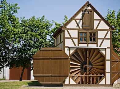 Am Mellensee, OT Saalow, Saalower Scheunenwindmühle