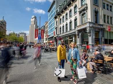 Antwerpen, Meir und De Keyserlei