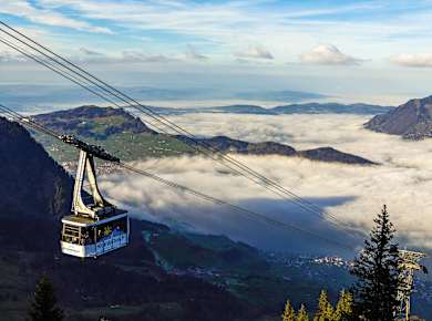 Beckenried, Luftseilbahn Beckenried-Klewenalp