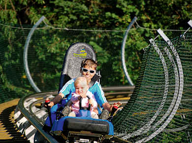 Bergen (Insel Rügen), Inselrodelbahn