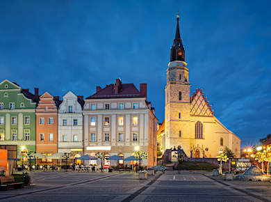 Bolesławiec, Pfarrkirche Mariä Himmelfahrt