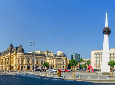 Bucuresti / Bukarest, Revolutionsplatz