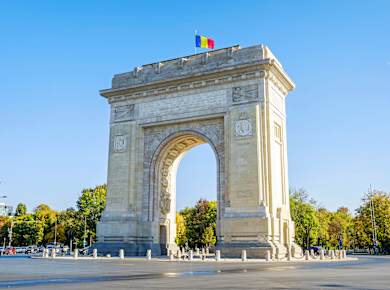 Bucuresti / Bukarest, Triumphbogen