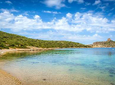 Bucht im Nationalpark der Inselgruppe Cabrera