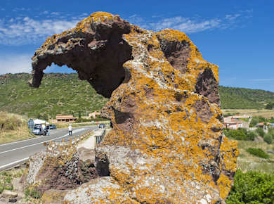 Castelsardo, Roccia dell'Elefante